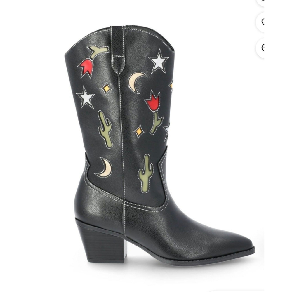 Western Mid Calf Boot Size 8 NWT